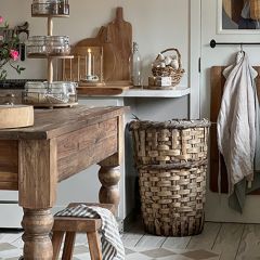 Decorative Mediterranean Picking Basket