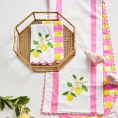 Decorative Metal Bamboo Tray Set of 2