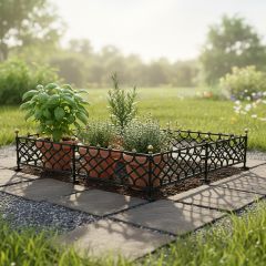 Decorative Metal Garden Fence