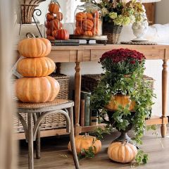 Decorative Metal Trophy Urn Planter