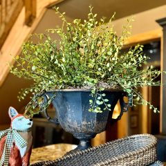 Decorative Metal Trophy Urn Planter