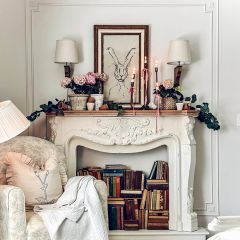 Decorative Ornate Wall Mantel