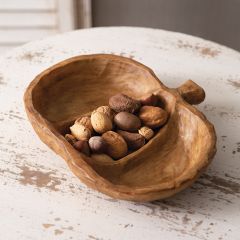 Decorative Pumpkin Shaped Dough Bowl