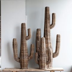 Decorative Rattan Cactus
