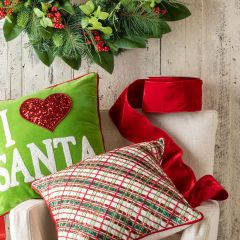 Decorative Red Velvet Ribbon