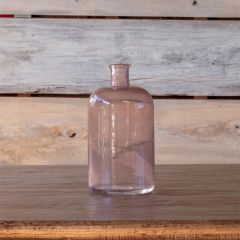 Decorative Rose Tonic Bottle 10 Inch