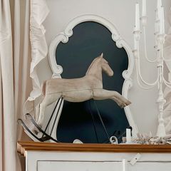 Decorative Rustic Rocking Horse