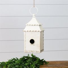 Decorative Scalloped Roof Birdhouse