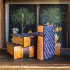 Decorative Storage Book Box Collection Set of 3