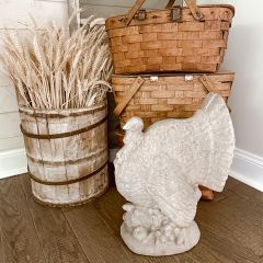 Decorative Tabletop Turkey Statue