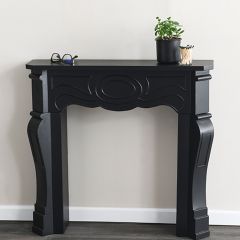 Decorative Victorian Wood Mantel