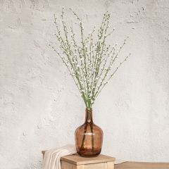 Decorative White Blossom Bud Bush