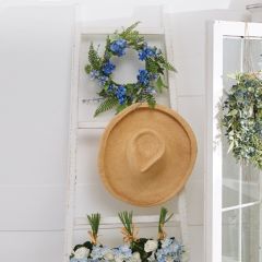 Decorative White Wood Display Ladder