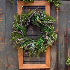 Decorative Wood Frame Wall Display