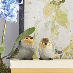 Decorative Woodland Bird 5 Inch Set of 3