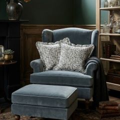 Delicate Florals Ruffled Euro Sham