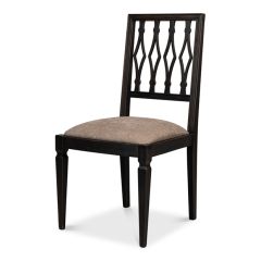 Diamond Back Cushioned Dining Chair