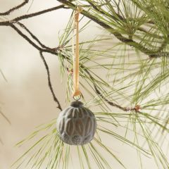 Dimensional Glass Sphere Ornament