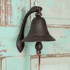 Dinner Bell with Wall Bracket Set of 2