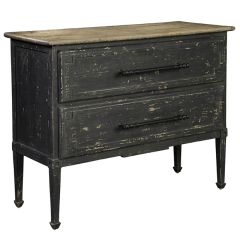 Distressed 2 Drawer Chest