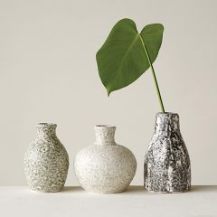 Distressed Accents Terracotta Vase Set of 3