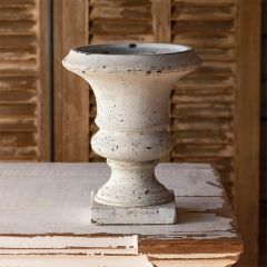 Distressed Cement Large Urn Planter Pot