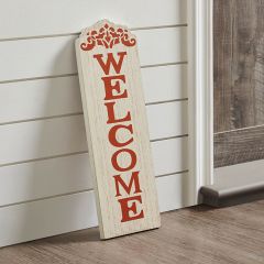 Distressed Fall Welcome Sign