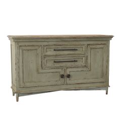 Distressed Modern Farmhouse Cabinet