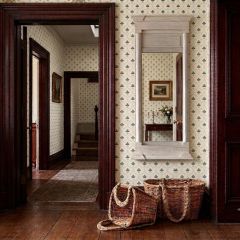 Distressed Painted Hall Mirror