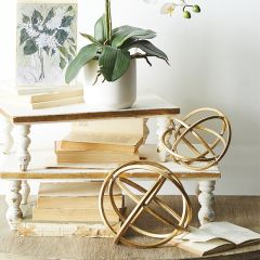 Distressed Rectangle Wood Riser Set of 2
