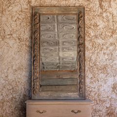 Distressed Resin Mirror