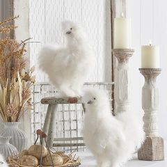 Distressed Table Leg Candle Holder Set of 2