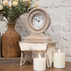 Distressed Tabletop Stool Riser