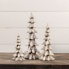 Distressed Tiered Tabletop Tree