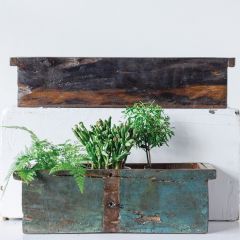 Distressed Vintage Wooden Box Set of 2
