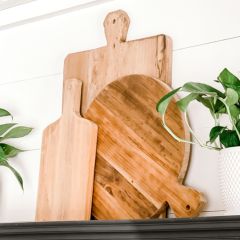 Distressed Wood Bread Boards Set of 3
