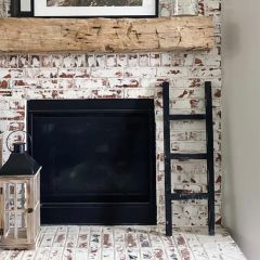 Distressed Wood Display Ladder