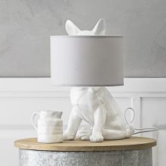 Dog Shaped Tabletop Lamp