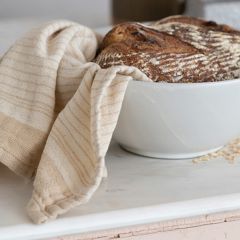 Double Cloth Boho Neutral Tea Towel Set of 2