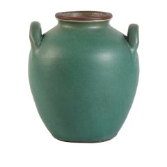 Double Handle Matte Vase