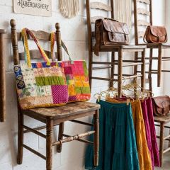 Double Sided Colorful Kantha Tote