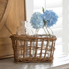 Double Willow Tonic Bottle Vases