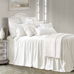 Dreamy Drop Ruffle Bedspread and Sham Set