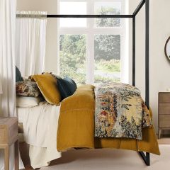 Faux Silk Velvet 3 Piece Duvet Cover Set