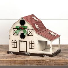 Dutch Barn Holiday Birdhouse