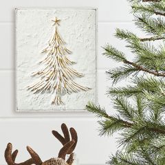 Pale Iron Tree Wall Art