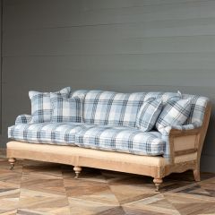 Country Chic Plaid Sofa
