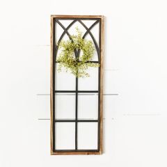 Lovely Tin Window Wall Decor