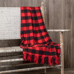 Bright Buffalo Check Throw Blanket