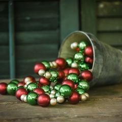 Festive Christmas Ball Garland